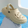 MEN'S ANTI-SLIP BREATHABLE CLOSED-TOE BEACH CLOG SANDALS MUA0477F7F