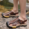 MEN'S ANTI-SLIP DURABLE CLOSED-TOE VINTAGE CASUAL SANDALS MUA2808E3F