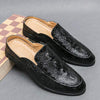 MEN'S SLIP-ON LAZY MULE LEATHER LOAFERS MUA3017E2F
