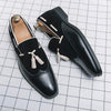 MEN'S CLASSIC CASUAL BROGUE TASSEL LOAFERS MUA0920F6F