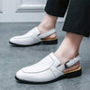 MEN'S SLIP-ON BREATHABLE VERSATILE LEATHER LOAFERS MUA0335F7F