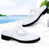 MEN'S ROMAN STYLE CASUAL CLOSED-TOE MULE SANDALS MUA2080F7F