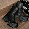 MEN'S CLASSIC BLACK LACE-UP STYLE BOOTS MUA1910G3I