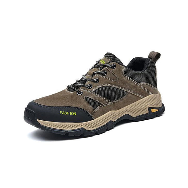 MEN'S NON-SLIP THICK-SOLED BREATHABLE HIKING SHOES 22507533S