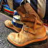 MEN'S CASUAL VINTAGE SUEDE BUCKLE FLAT BOOTS 94287848S