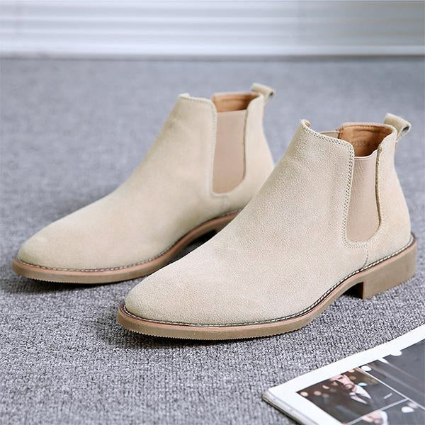 MEN'S CLASSIC RETRO SUEDE CHELSEA BOOTS 27585688YL