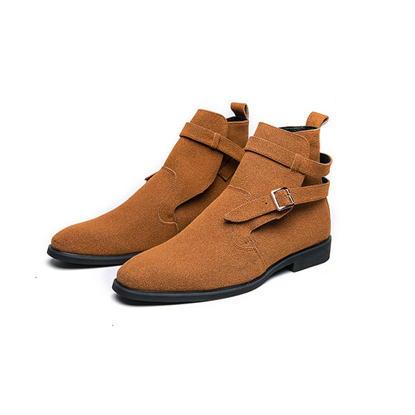 MEN'S RETRO CASUAL SUEDE BOOTS 63910219YL