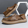 MEN'S BREATHABLE SLIP-ON LEATHER SHOES 51996413YL