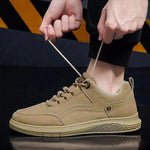 MEN'S CASUAL LACE-UP NON-SLIP SNEAKERS 59050539S