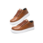 MEN'S LACE UP CASUAL LEATHER SHOES 59800363YL