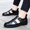 MEN'S SLIP-ON HOLLOW OUT CASUAL LEATHER SANDALS MUA2988E0F