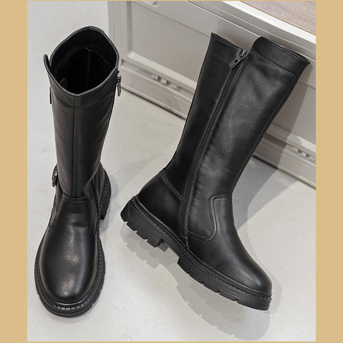 MEN'S CLASSIC LEATHER BATTLE RIDE BOOTS MUA1935G2I