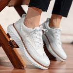 MEN'S BREATHABLE LIGHTWEIGHT WOVEN CASUAL SNEAKERS 08632659S