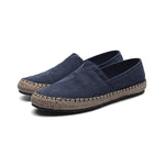 MEN'S LINEN CANVAS SLIP-ON ESPADRILLES 59815735S