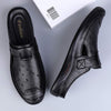 MEN'S PERFORATED BREATHABLE SLIP-ON LOAFER MULES MUA1296F3F