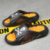 MEN'S VENTILATED SKULL AND CROSSBONES SLIDERS 66985195YL