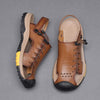 MEN'S ANTI-SLIP DURABLE CLOSED-TOE VINTAGE CASUAL SANDALS MUA2808E3F