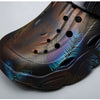 MEN'S SUMMER ACTIVEWEAR CLOGS WITH VIBRANT TROPICAL DESIGN MUA2259G4I