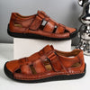 MEN'S LUXURY LEATHER SANDALS – ELEGANT STYLE AND SUPREME COMFORT 97906943YL