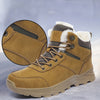 MEN'S STYLISH WINTER ANKLE BOOTS WITH FUZZY LINING MUA1989G2I