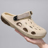 MEN'S FASHIONABLE CASUAL CLOSED-TOE BEACH CLOGS MUA1038F9F