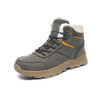 MEN'S STYLISH WINTER ANKLE BOOTS WITH FUZZY LINING MUA1989G2I