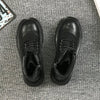 MEN'S VINTAGE LACE-UP BLACK LEATHER BOOTS MUA1533G5I