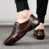 MEN'S BUSINESS CASUAL CROCODILE LEATHER SHOES MUA2975E7F