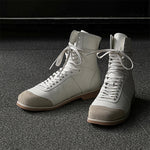 MEN'S CASUAL FASHION STITCHING LACE-UP BOOTS 40831044S