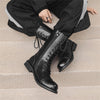 MEN'S CLASSIC LEATHER BOOTS WITH REFINED DESIGN MUA1901G7I