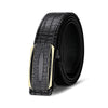 MEN'S LUXURY CROCODILE-PRINT LEATHER BELT FOR ELEGANT STYLE MUA1240F7I