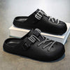 MEN'S CLOSED-TOE SOFT SOLE CASUAL CLOG SANDALS MUA3046E3F