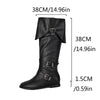 MEN'S RETRO HIGH TOP COWBOY BOOTS MUA0810G8I