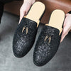 MEN'S FASHIONABLE SLIP-ON CASUAL LOAFER MULES MUA1117F3F