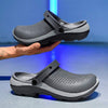 MEN'S CASUAL NON-SLIP THICK-SOLED BEACH CLOGS MUA2642F3F
