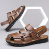 MEN'S DURABLE LEATHER SANDALS SHOES MUA2617E1I
