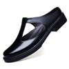 MEN'S ROMAN STYLE CASUAL CLOSED-TOE MULE SANDALS MUA2080F7F