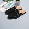 MEN'S FASHIONABLE BREATHABLE SLIP-ON CLOSED-TOE MULES MUA1142F0F