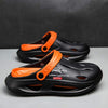 MEN'S FASHIONABLE CLOSED-TOE ANTI-SLIP BEACH CLOGS MUA0720F4F
