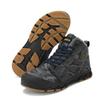 MEN'S HIGH-TOP CAMOUFLAGE NON-SLIP PLUSH SNOW BOOTS 44001252S