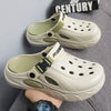 MEN'S CASUAL NON-SLIP THICK-SOLED BEACH CLOGS MUA2661F5F