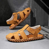 MEN'S FLAT CLOSED-TOE CASUAL BEACH SANDALS MUA0947G9F