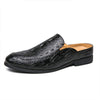 MEN'S SLIP-ON LAZY MULE LEATHER LOAFERS MUA3017E2F