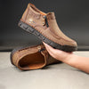 MEN'S STYLISH LEATHER ANKLE BOOTS MUA1848G1I