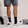 MEN'S COMFY AND STYLISH PLATFORM SLIDERS FOR CASUAL LOUNGING MUA2148G6I