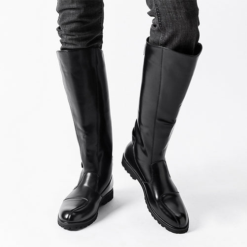 MEN'S ELEGANT LEATHER OVER-KNEE BOOTS MUA2100G2I