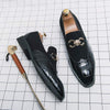 MEN'S BUCKLE BROGUE BUSINESS FASHION LEATHER SHOES MUA1067F0F