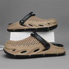 MEN'S BREATHABLE CUSHION SLIP-ON CLOGS MUA0744F7I