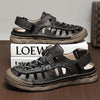 MEN'S OUTDOOR CASUAL LEATHER SANDALS SHOES MUA0496F6I