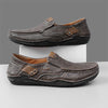 MEN'S CLASSIC LEATHER CASUAL LOAFERS SHOES MUA0576F3I